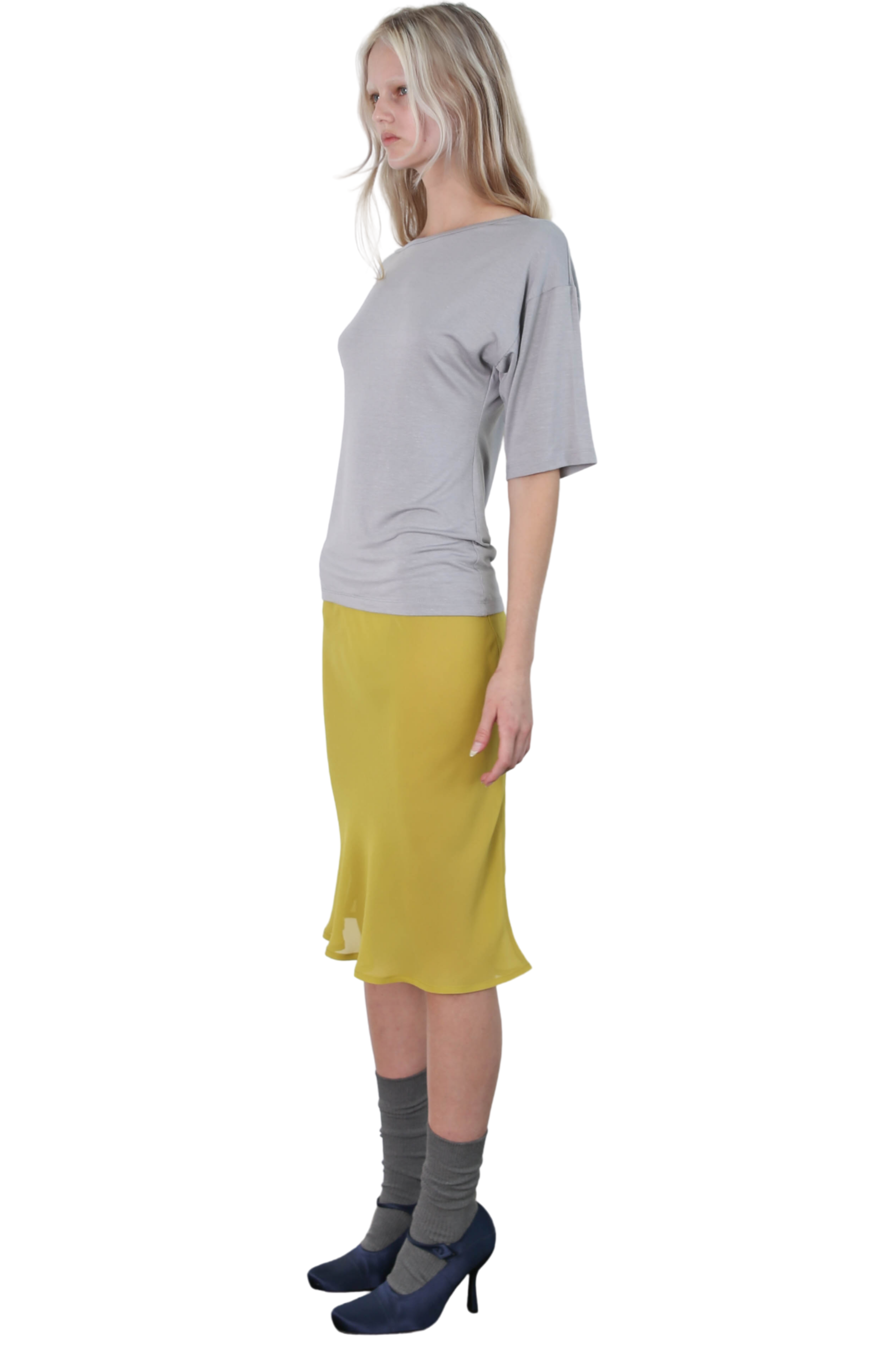 BIAS MIDI SKIRT
